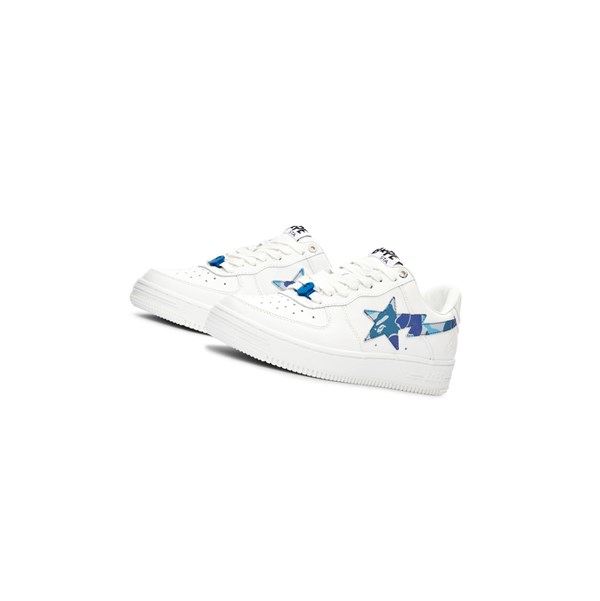Zapatillas A BATHING APE Bape Sta™ White / Abc Camo Low Mujer Azules | 1569-UACZW