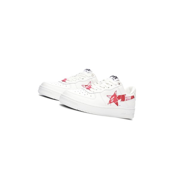 Zapatillas A BATHING APE Bape Sta™ White / Abc Camo Low Mujer Rosas | 3049-TFUQK